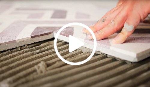 Instalation of Granito tiles and slabs - video